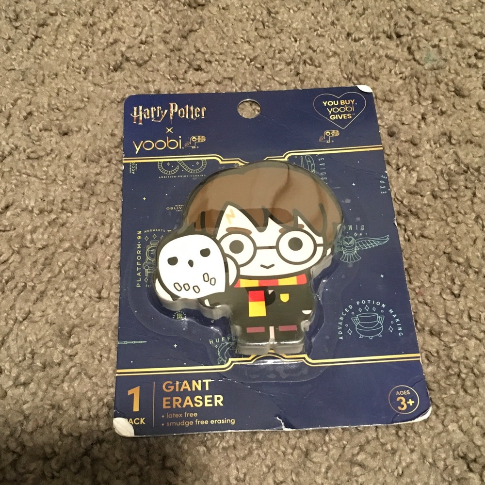Yoobi Harry Potter Character Eraser